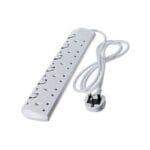 JSB 6 way power extension cable-White
