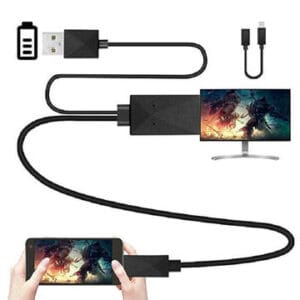 FH A/V Cables MHL Adapter Micro USB To HDMI Converter Cable HDTV Only Some Android Phone Models