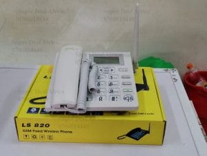 SQ Mobile GSM FIxed Wireless Desktop Phone Landline With Dual Sim Card Slot