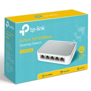 TP-LINK TL-SF1005D 5-Port 10/100Mbps Desktop Switch