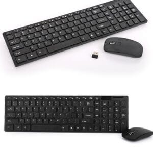Wireless Keyboard And Mouse Mice Combo Set 10m Operating Distance for Computer PC Gaming TV Windows98 ME N7 Mac Android