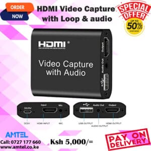Video Card Capture HDMI Video Capture With Loop Out USB 3.0 in Nairobi Kenya